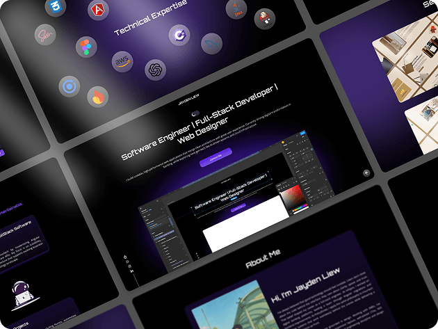 Portfolio (Dark)